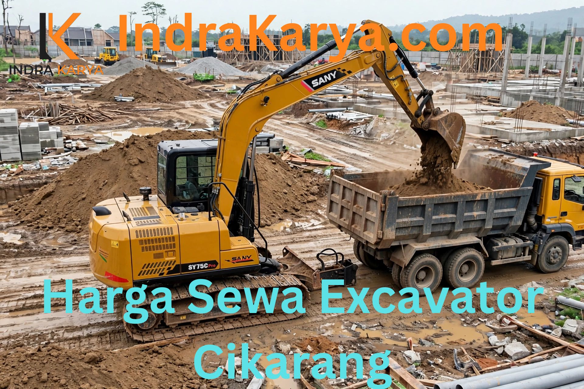 Harga Sewa Excavator Cikarang