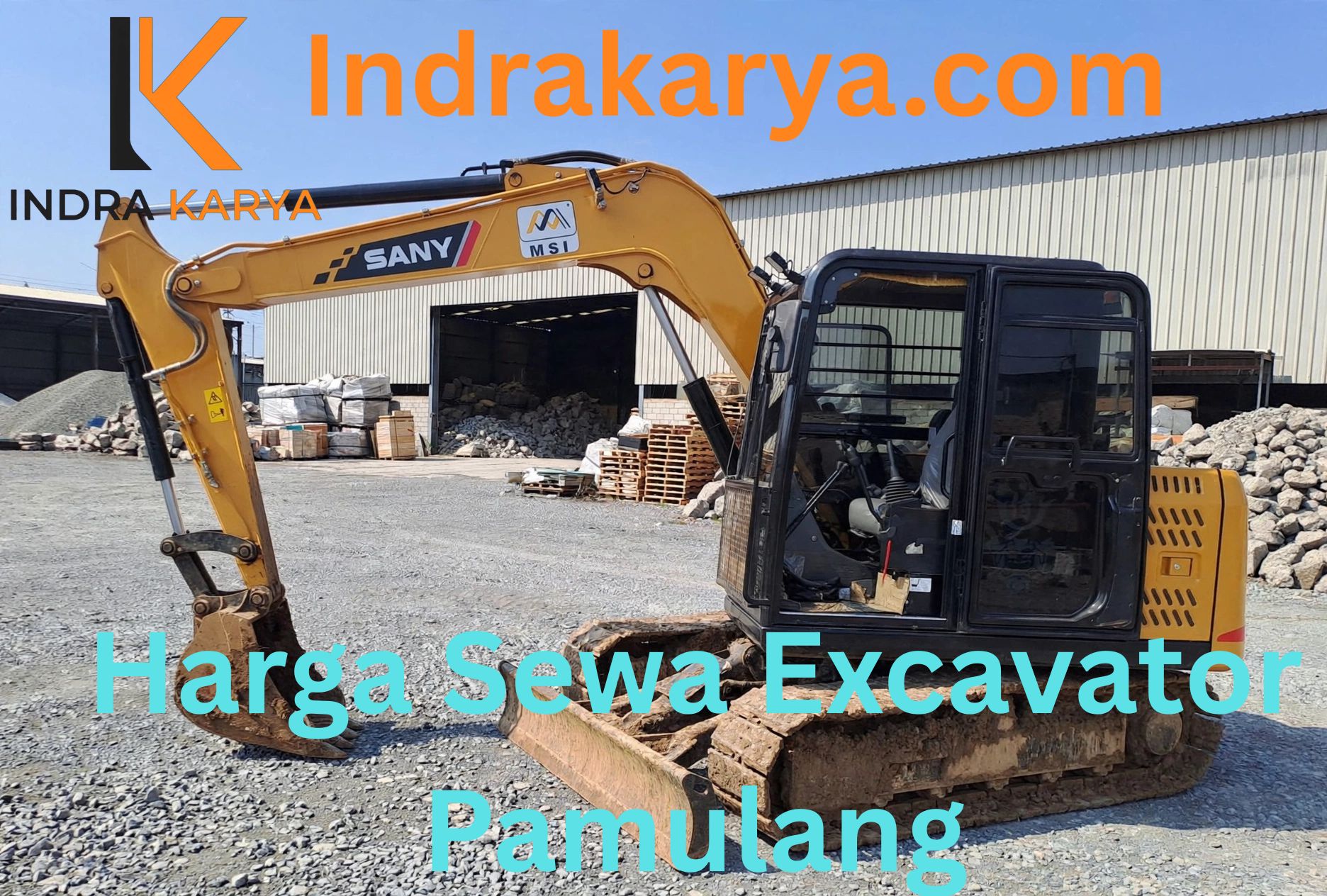 Harga Sewa Excavator Pamulang