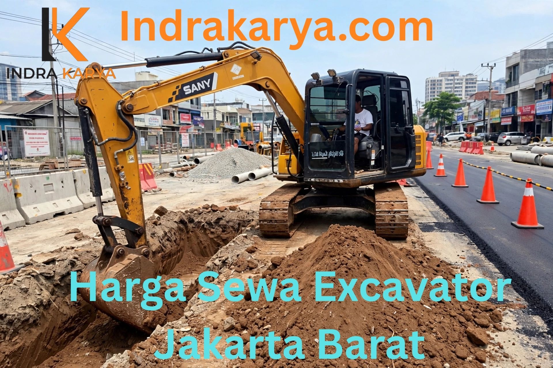 Harga Sewa Excavator Jakarta Barat