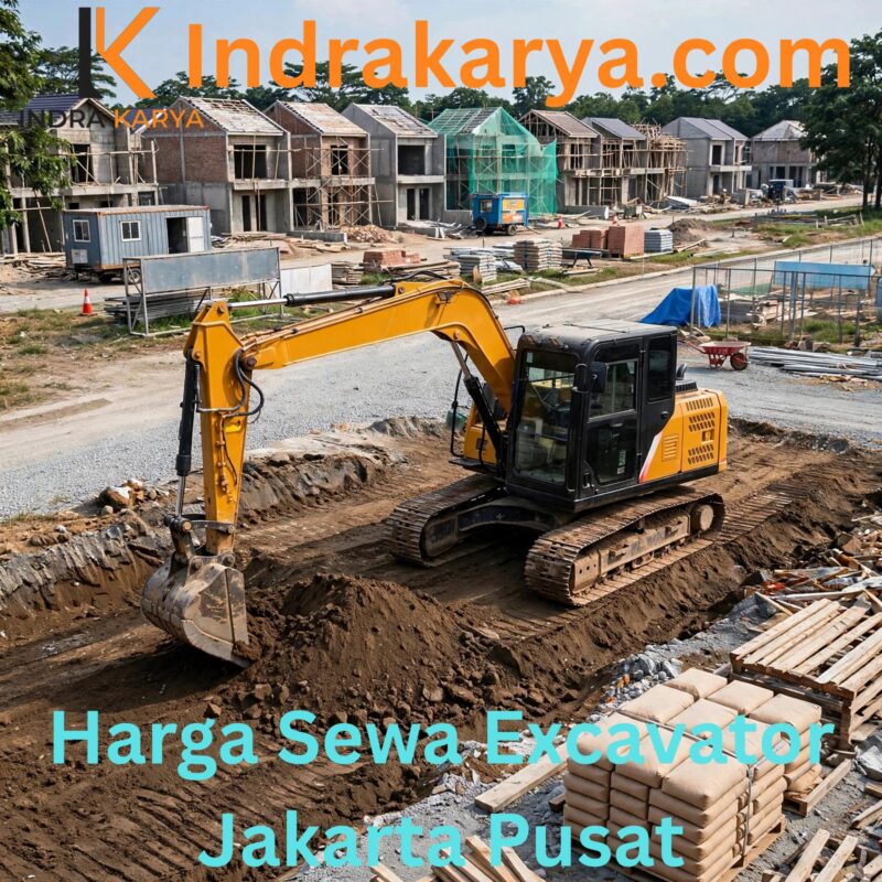 Harga Sewa Excavator Jakarta Pusat