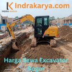 Harga Sewa Excavator Bogor