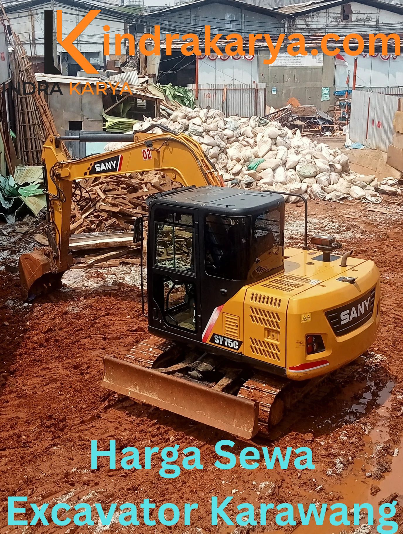 Harga Sewa Excavator Karawang