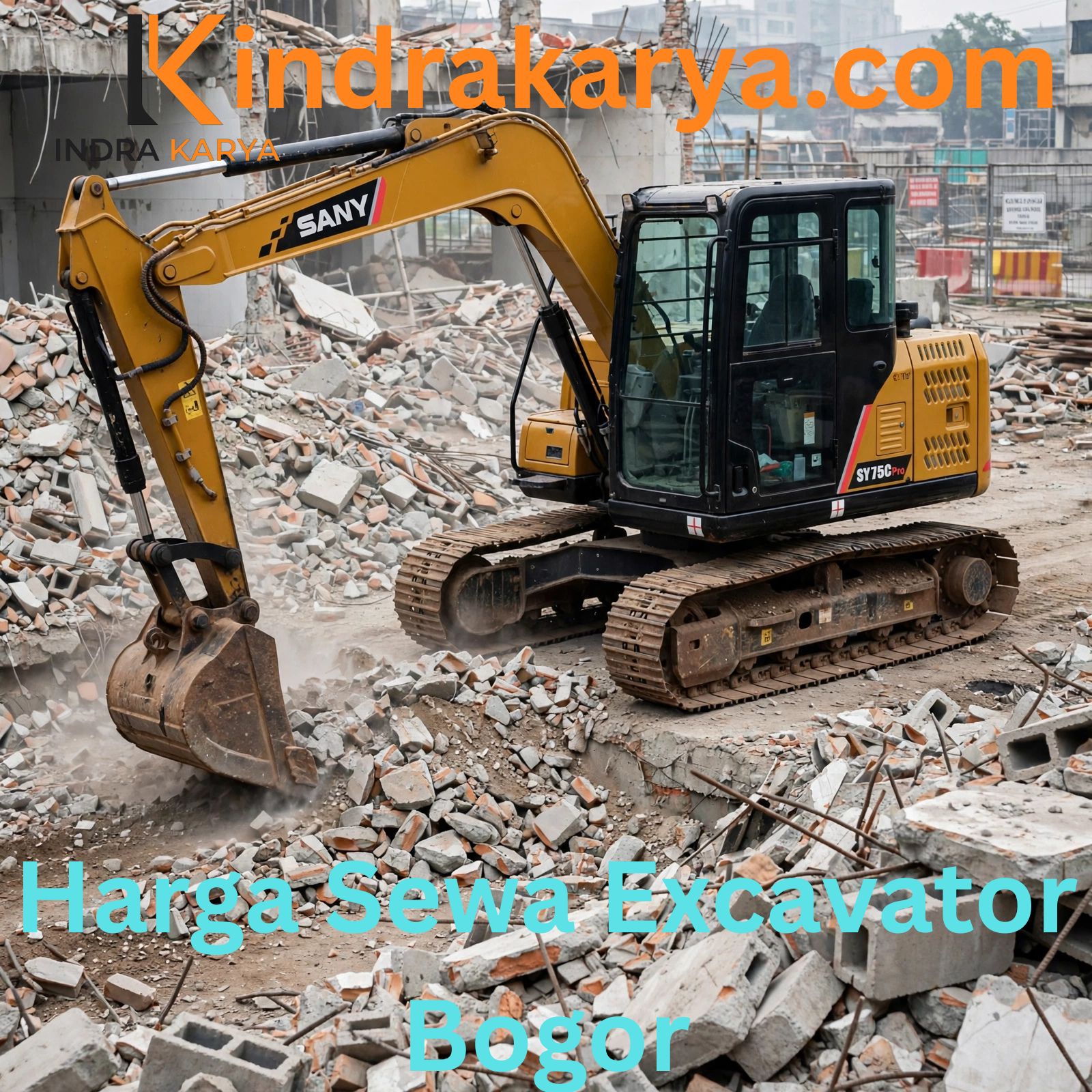 Harga Sewa Excavator Bogor