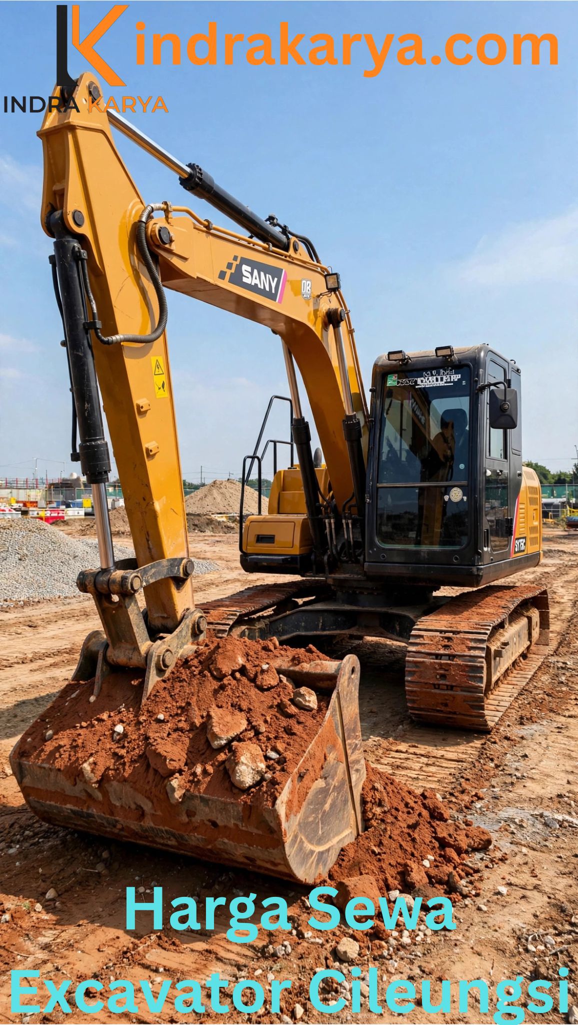 Harga Sewa Excavator Cileungsi