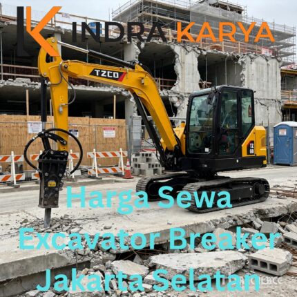 Harga Sewa Excavator Breaker Jakarta Selatan