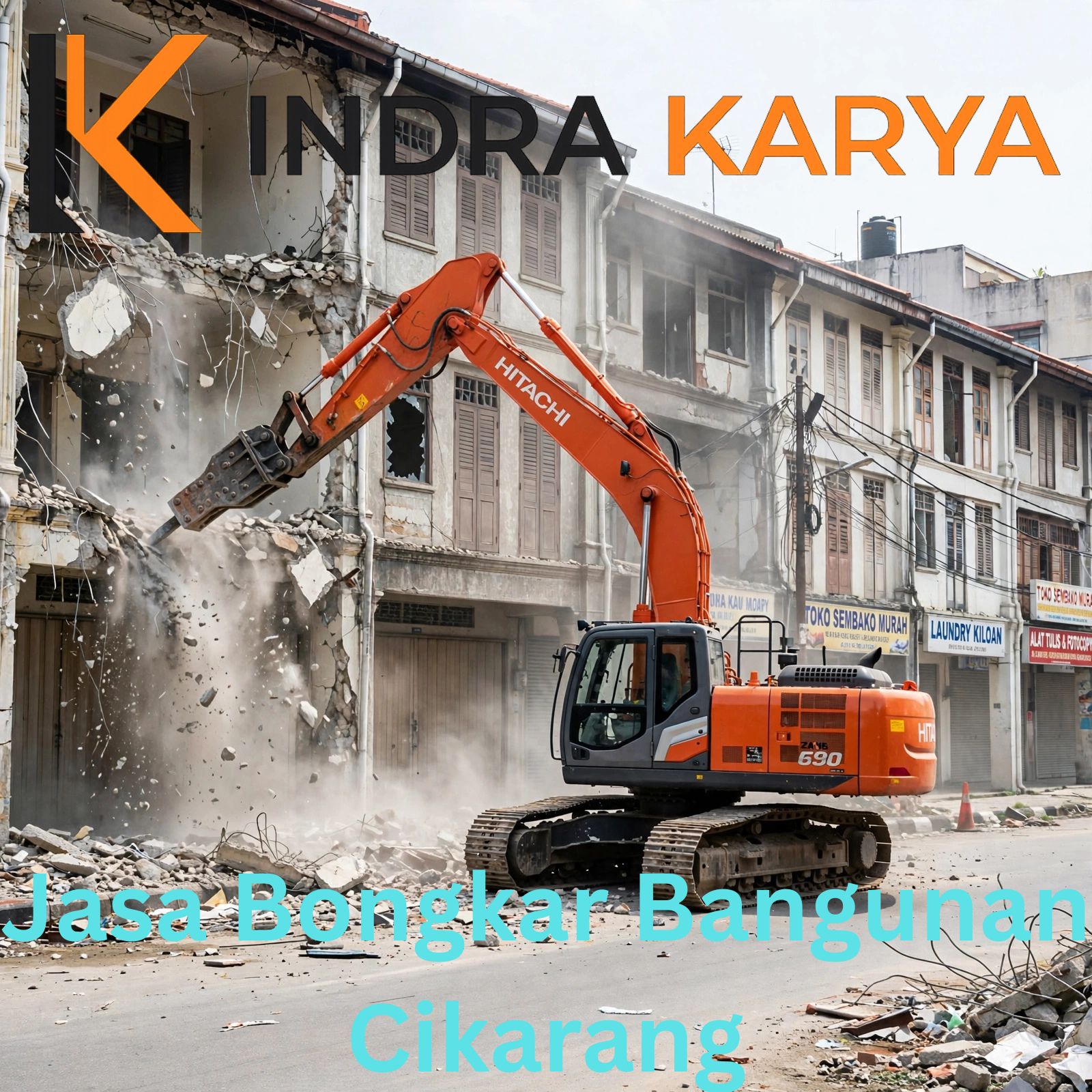Harga Jasa Bongkar Bangunan Cikarang