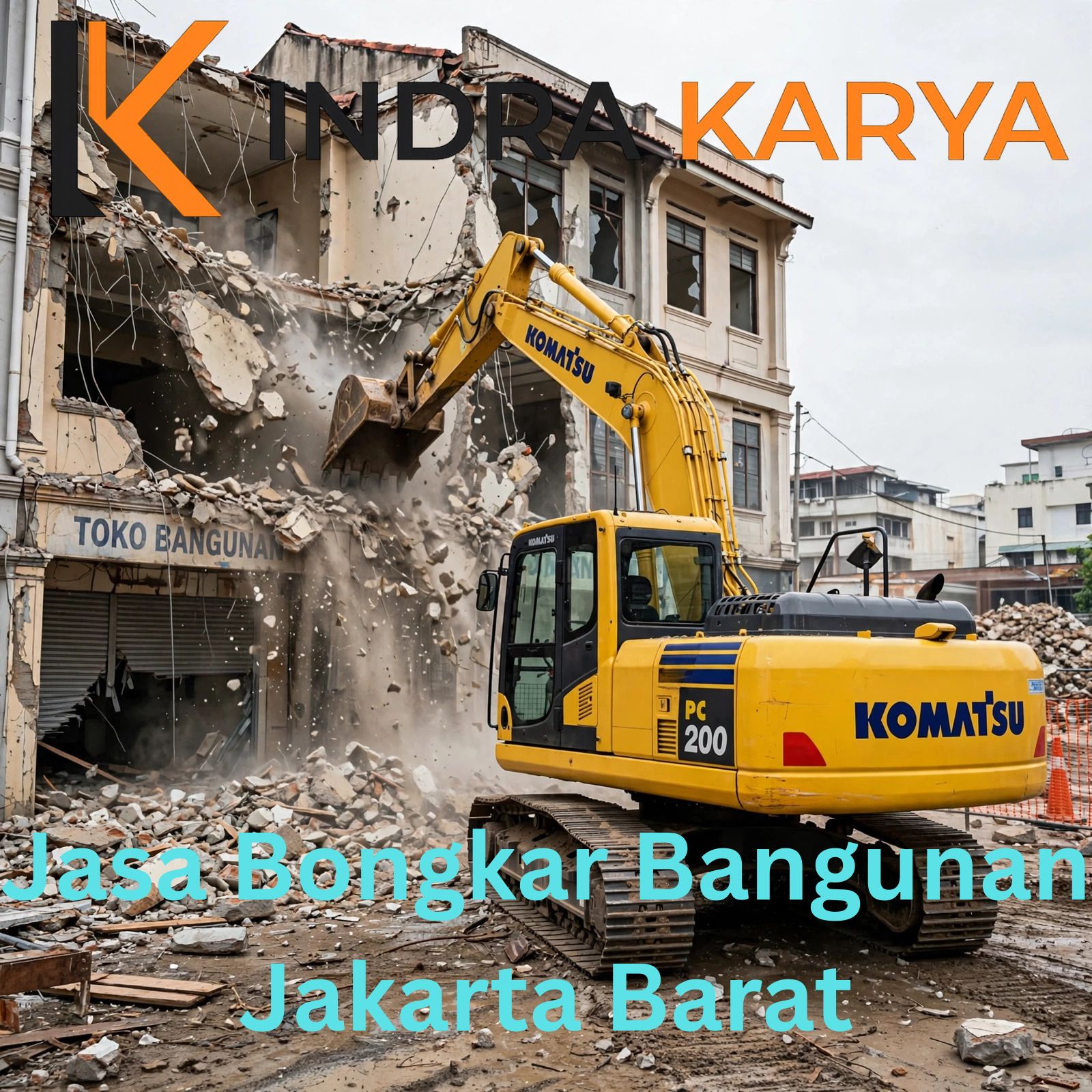 Harga Jasa Bongkar Bangunan Jakarta Barat