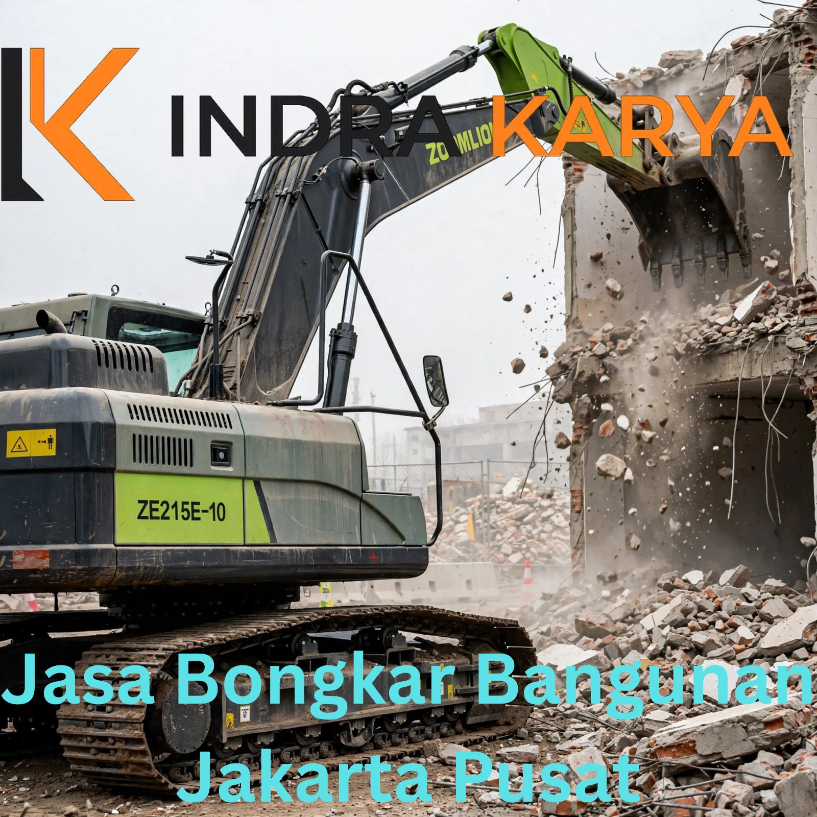 Harga Jasa Bongkar Bangunan Jakarta Pusat