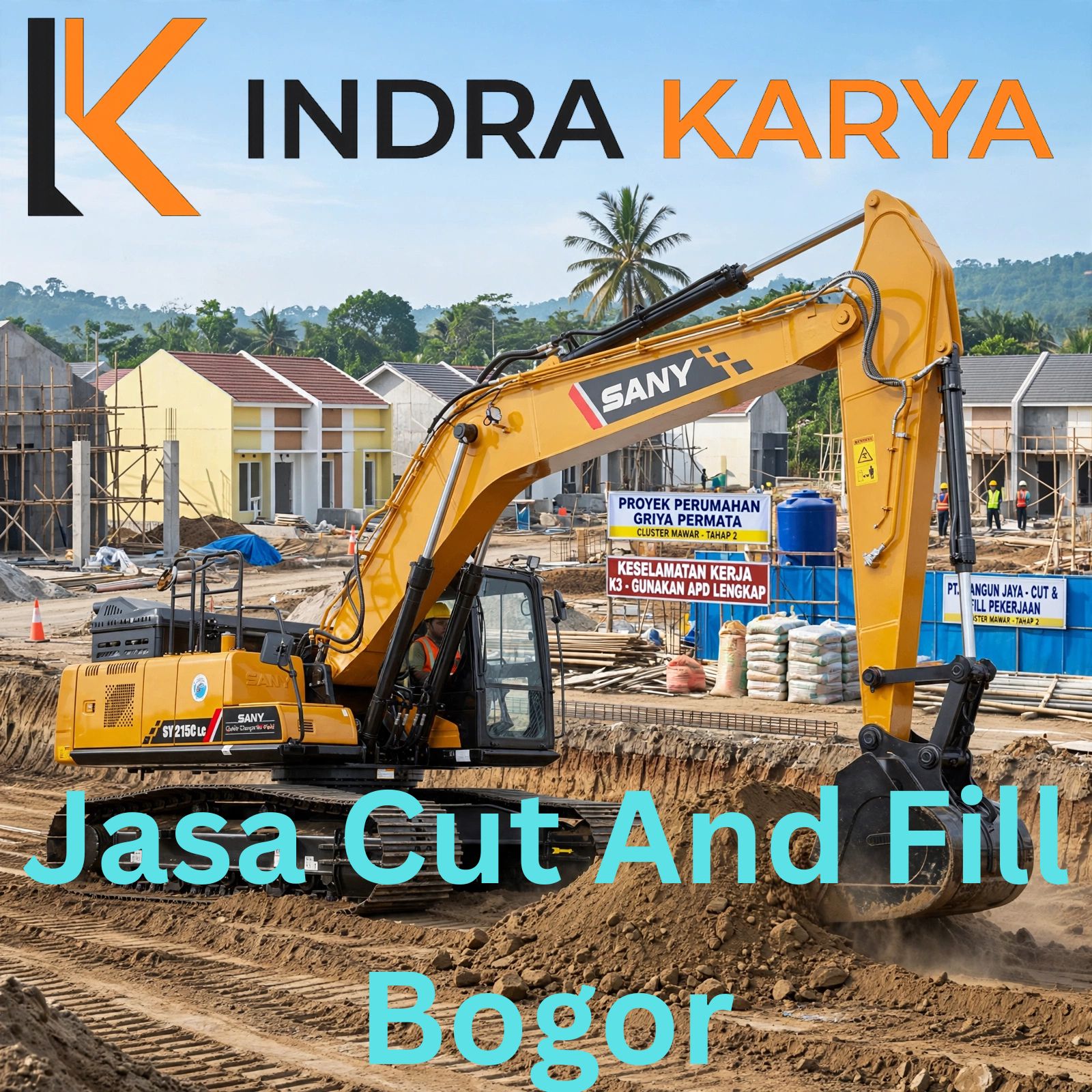 Harga Jasa Cut and Fill Bogor