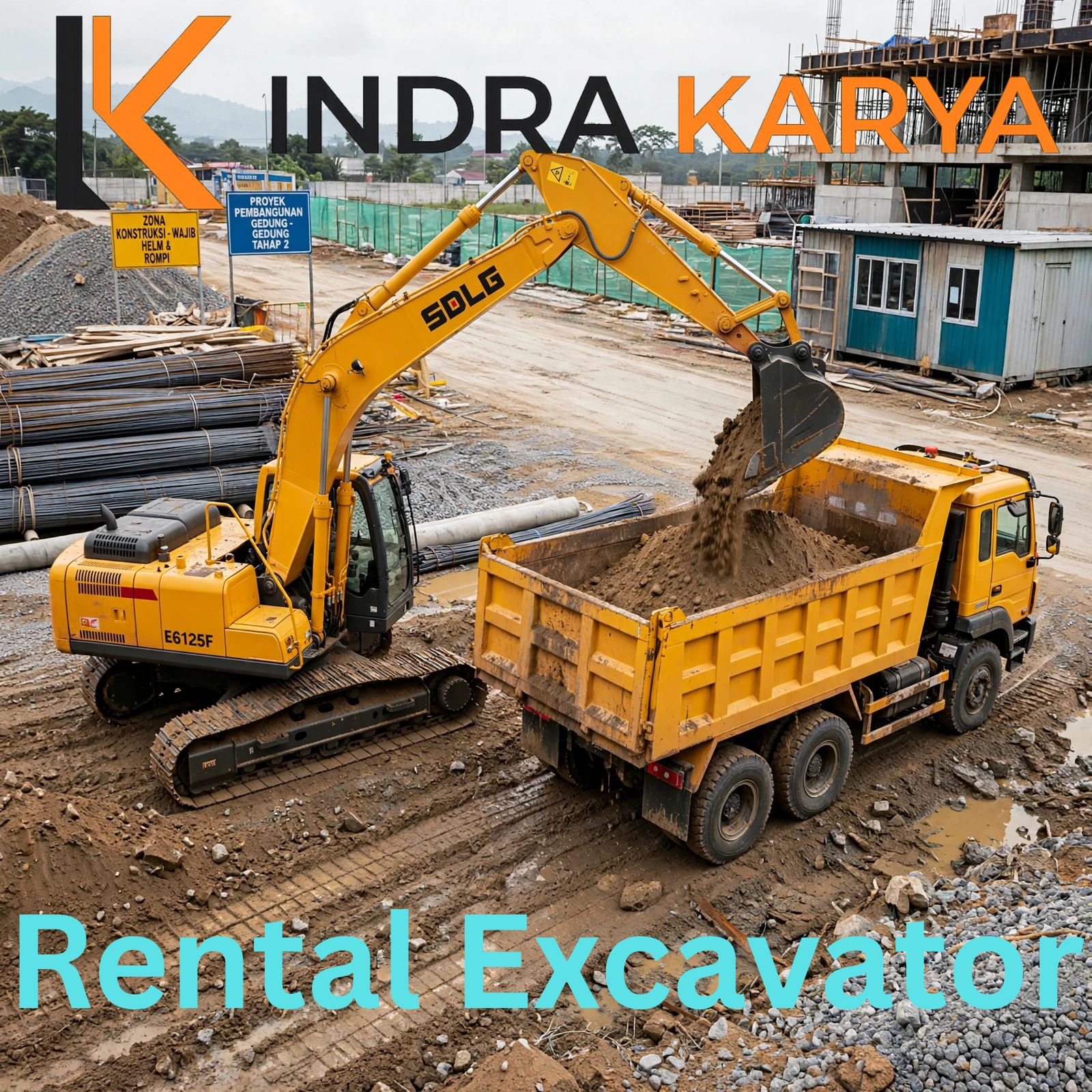 Sewa Excavator Tangerang Selatan