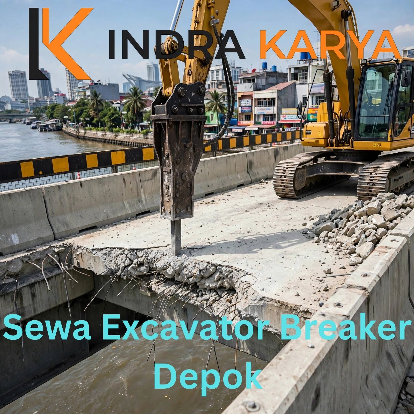 Harga Sewa Excavator Breaker Depok