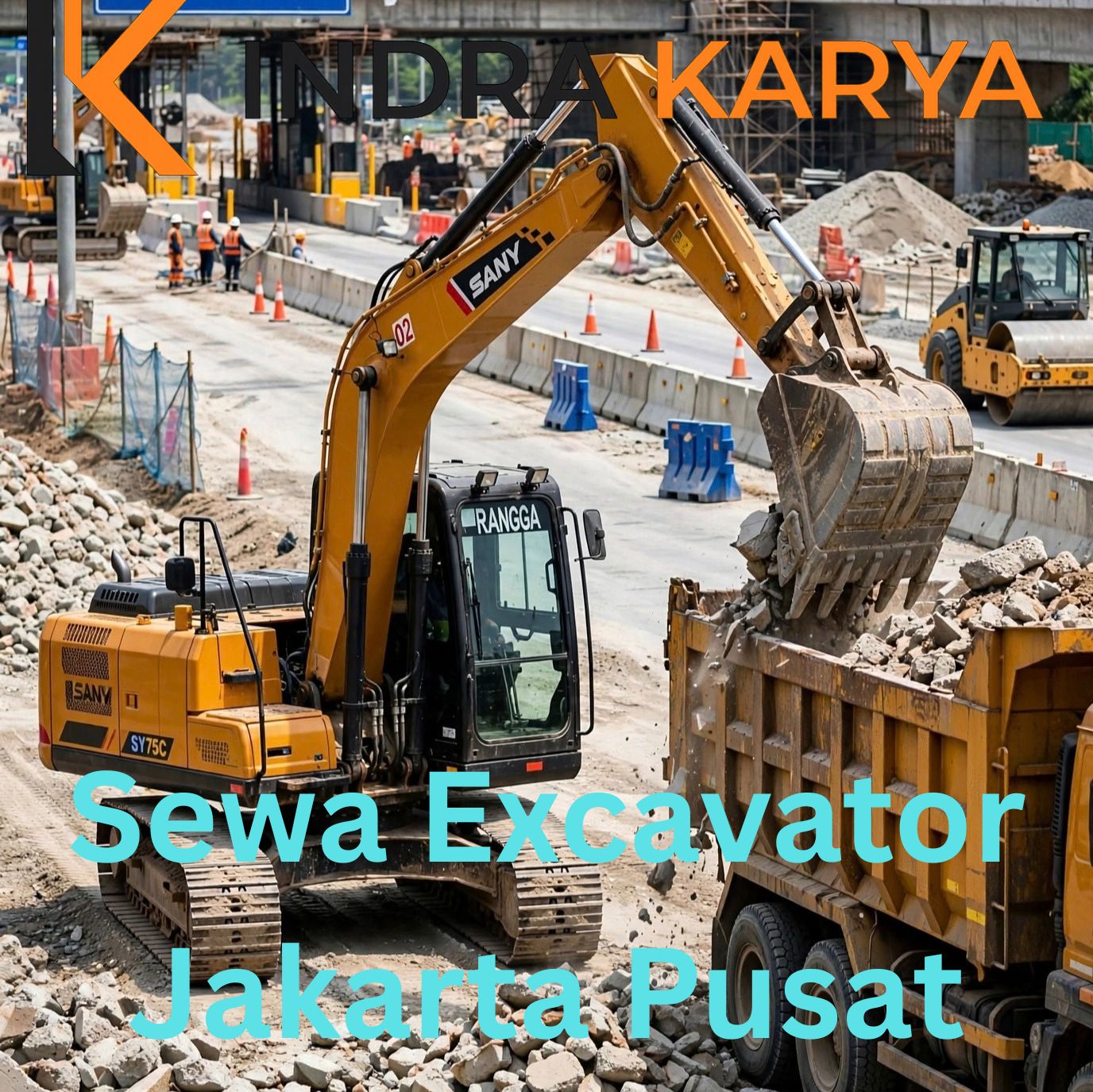 Harga Sewa Excavator Jakarta Pusat