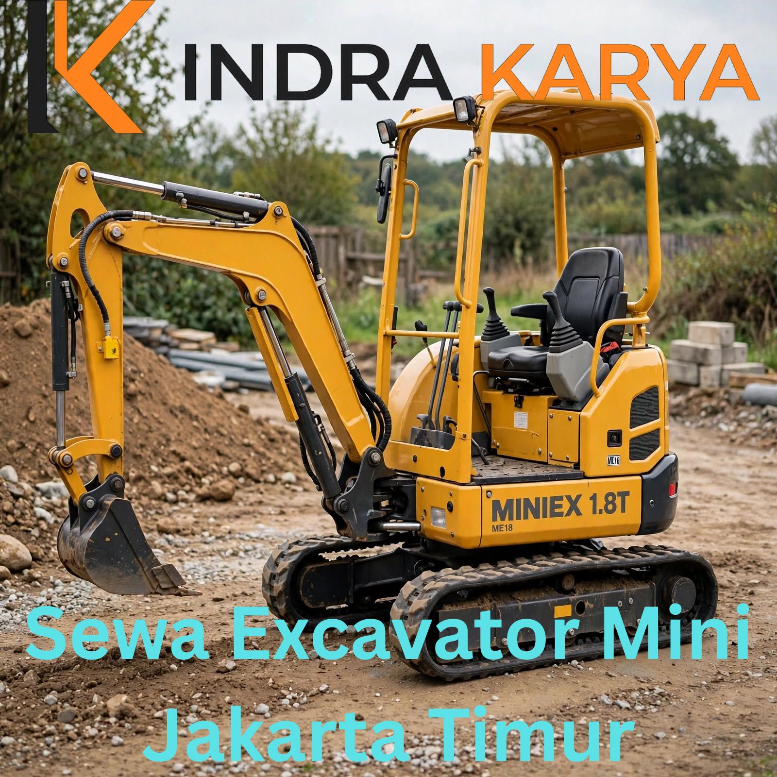 Harga Sewa Excavator Mini Jakarta Timur