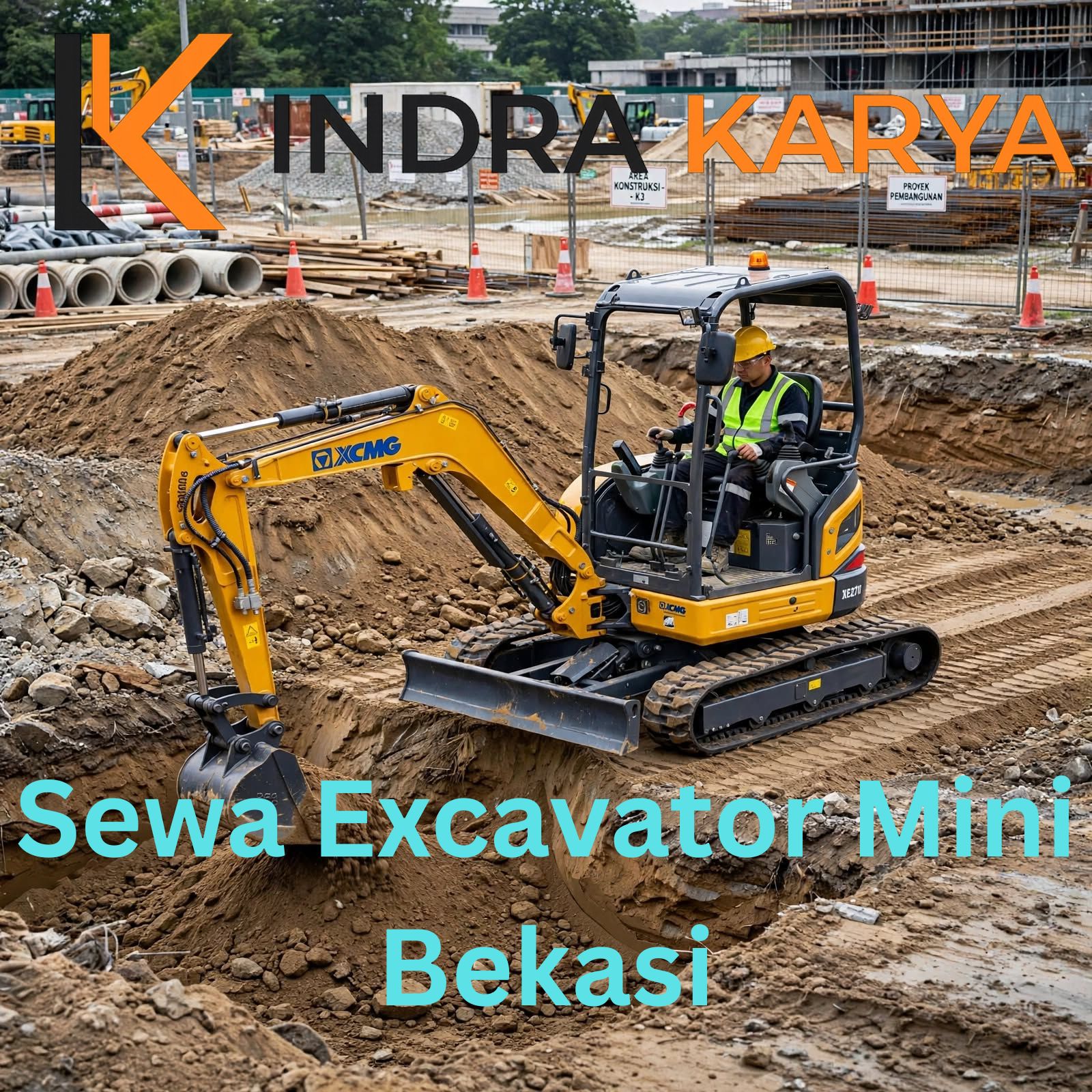 Harga Sewa Excavator Mini Bekasi