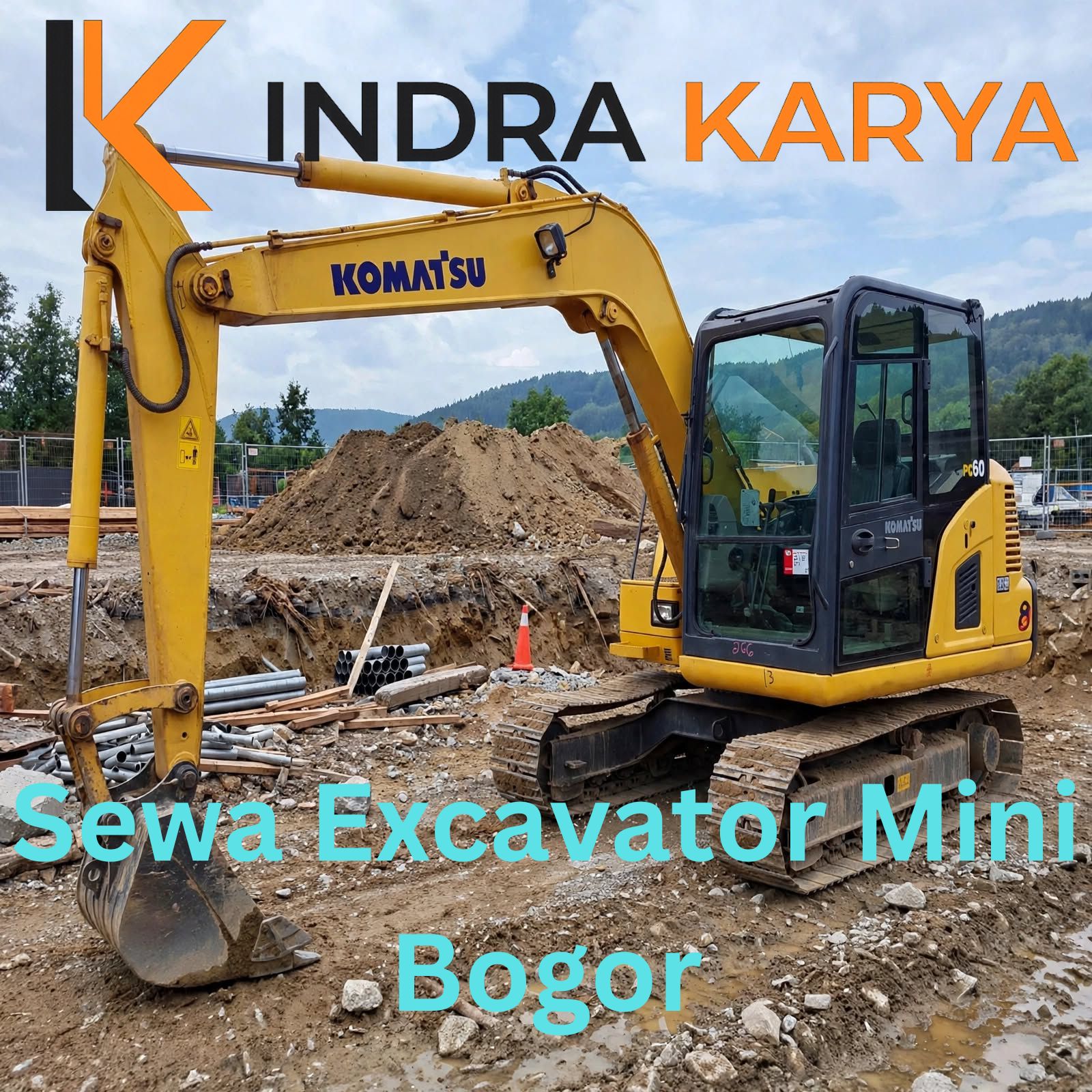 Harga Sewa Excavator Mini Bogor