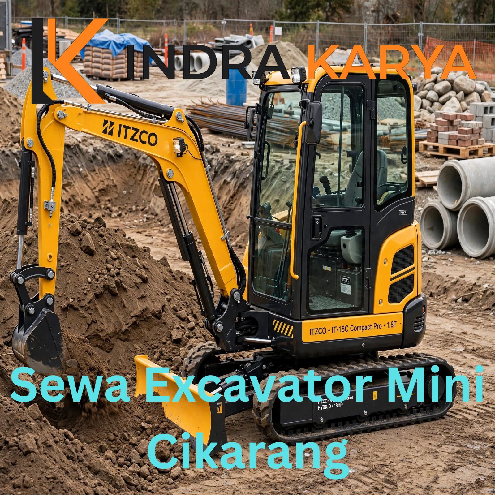 Harga Sewa Excavator Mini Cikarang