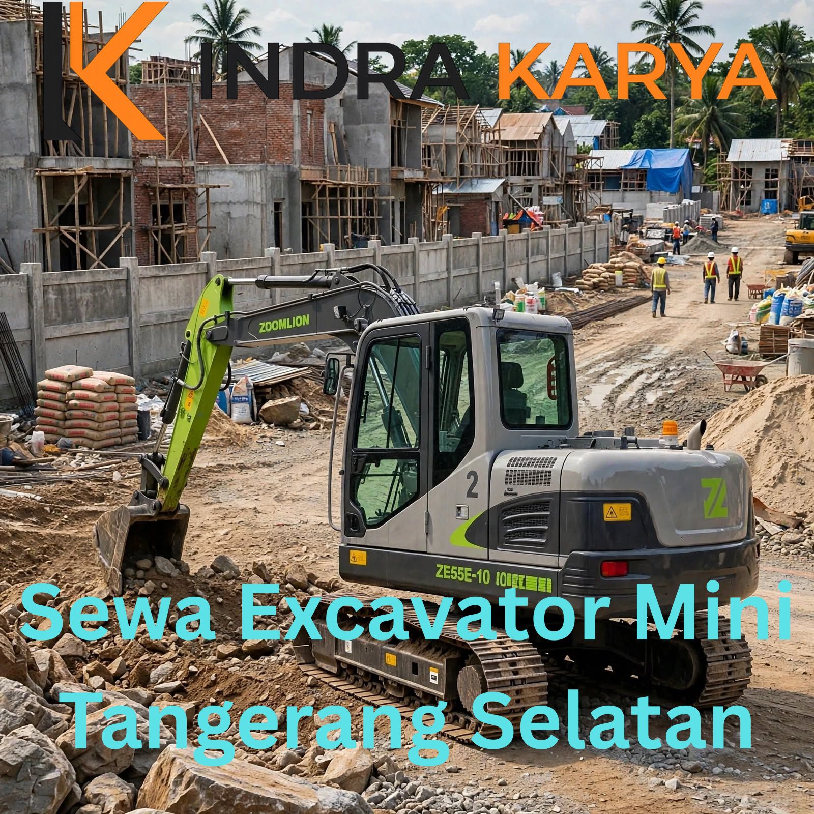 Harga Sewa Excavator Mini Tangerang Selatan